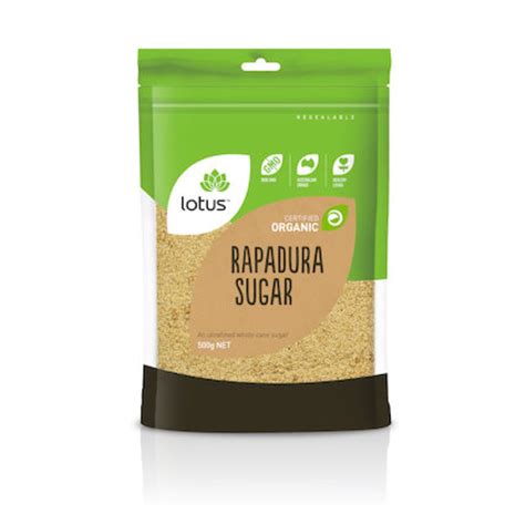 Lotus Organic Rapadura Sugar 500g — Australian Organic Products