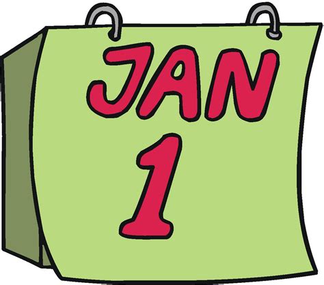 January Cartoon Calendar Alysia Ronnica