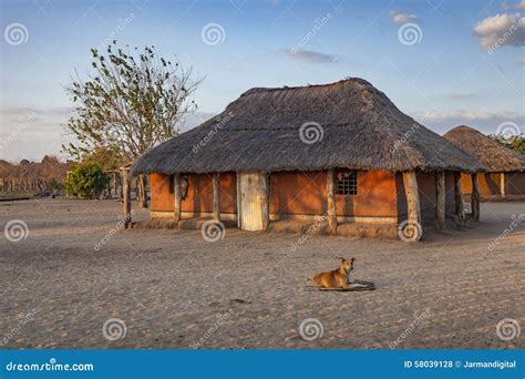 Rural African Landscape Of The Gauteng Province Of South Africa Royalty