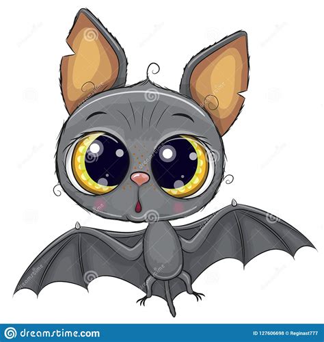 Huge collection, amazing choice, 100+ million high quality, affordable rf and rm images. Cute Bat Isolated On A White Background Stock Vector ...