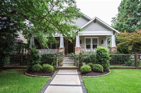 Historic Craftsman Style Bungalow Gets Stunning Makeover In Houston