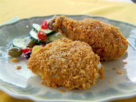 In a perfect world, trisha yearwood and her powerful voice would sing this interview. Chicken Baked in Cornflake Crumbs Recipe | Trisha Yearwood | Food Network