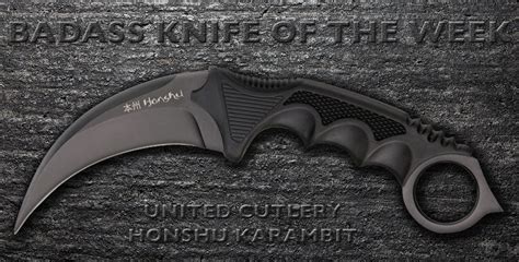 Badass Knife Of The Week United Cutlery Honshu Karambit
