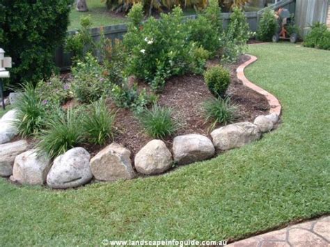 Sandstone Rock Garden Edging Garden Design Ideas