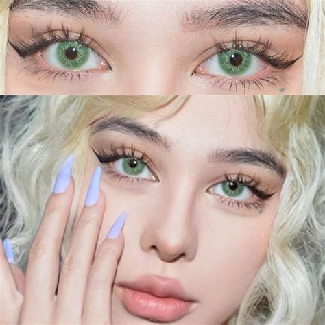 Eye Color Chart Colored Eye Contacts Magic Aesthetic Contact Lenses Colored Pretty Girls