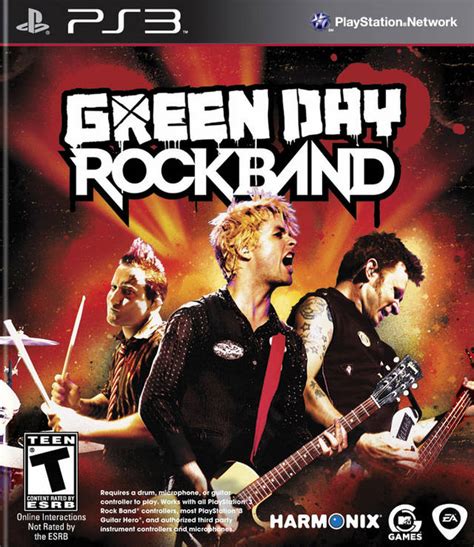 Green Day Rock Band Playstation 3 Game