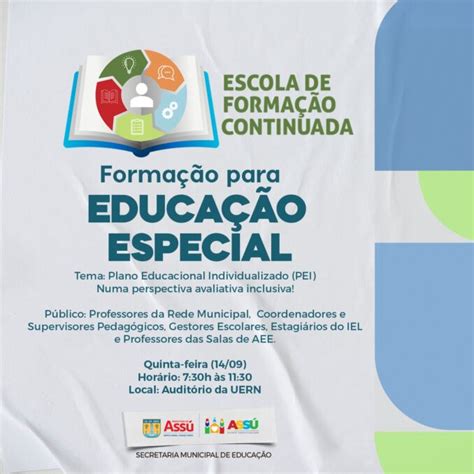 Servidores da Educação do Assú receberão curso de formação para