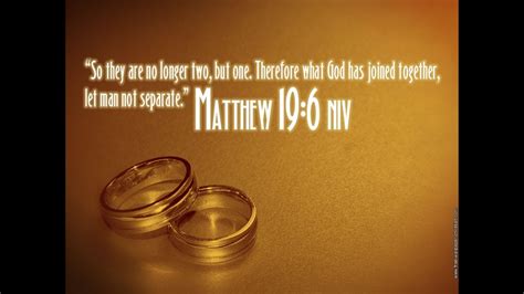 Bible Verses About Marriage Or Wedding Youtube