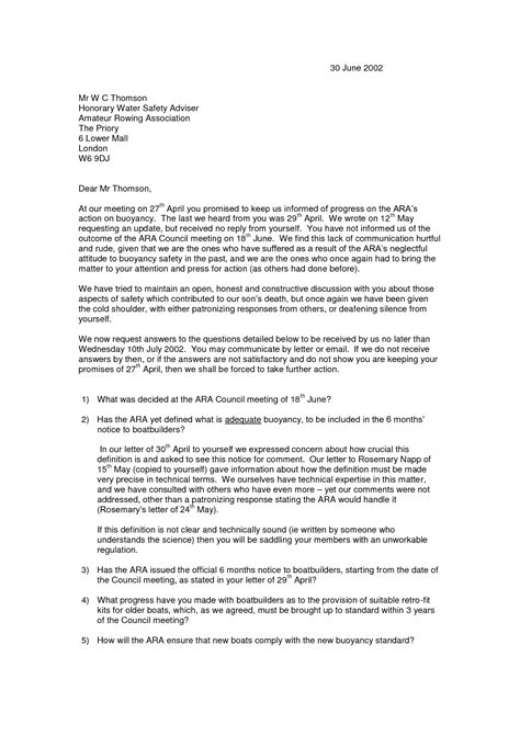 Free Printable Business Letter Template Form (GENERIC)