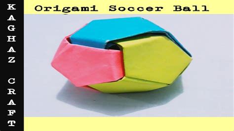 How To Make Origami Ballpaper Ball Youtube