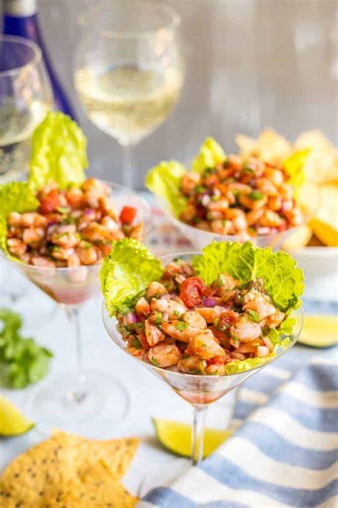 Unroll refrigerated puff pastry dough on enclosed parchment paper and place on baking sheet. Shrimp martini appetizer - Family Food on the Table