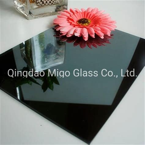 Dark Grey Euro Grey Tinted Float Glass For Windows Building China