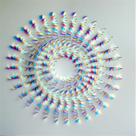 Mesmerizing Glass Installations By Chris Wood Project Light In Rainbow Colors