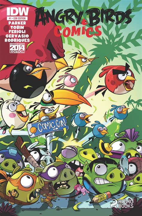 Angry Birds Comics 1 Bomb Hiccups Dumb Assembly Required