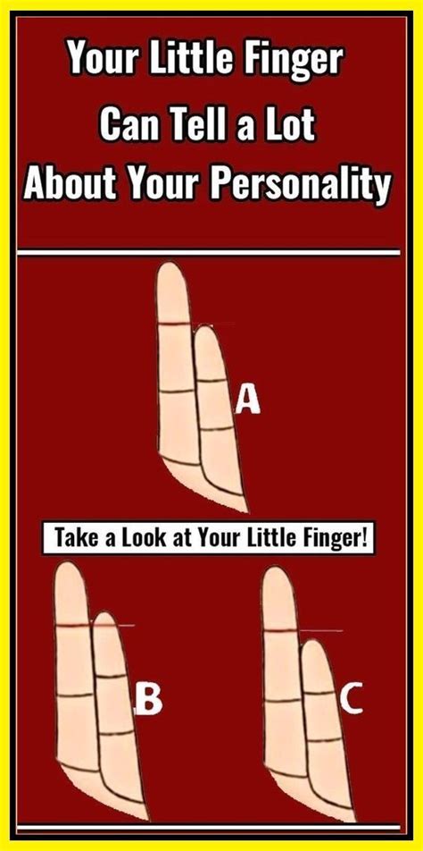 Your Little Finger Can Tell A Lot About Your Personality In 2022 Personality Canning Finger