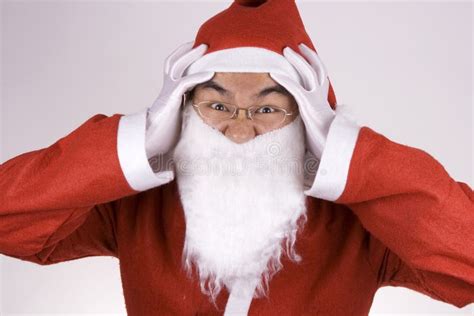 Crazy Santa Claus Stock Image Image Of Idiotic Claus 1614565