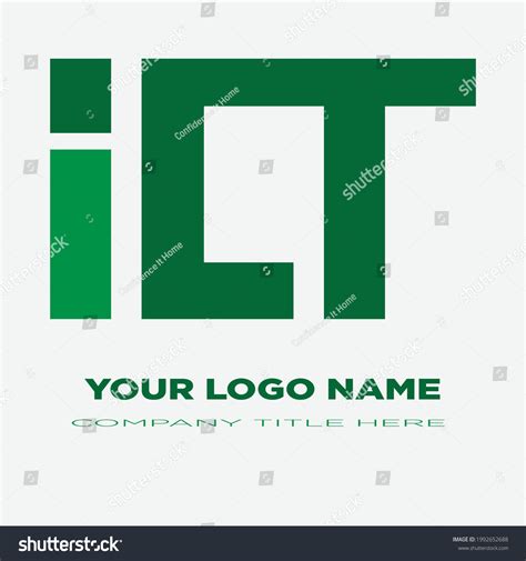 Ict Logo Your Company Stock Vector Royalty Free 1992652688 Shutterstock