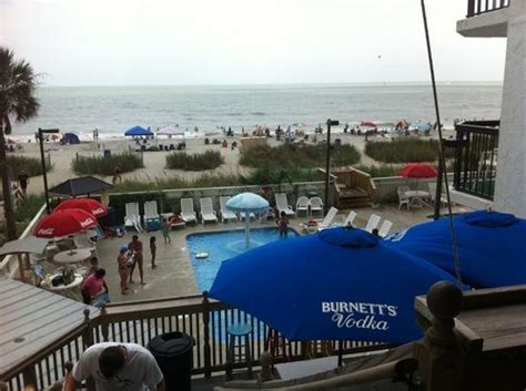 Beach Bar Picture Of Makos Oceanfront Bar And Grill Myrtle Beach