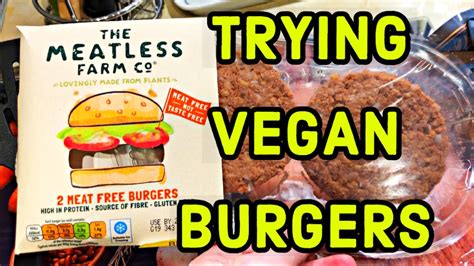 Vegan For One Evening Meatless Farm Meat Free Burger Review Youtube