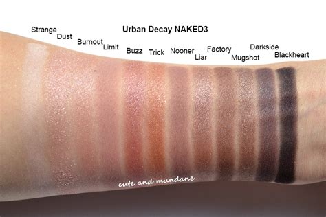 Cute And Mundane Urban Decay Naked Eyeshadow Palette Review Swatches