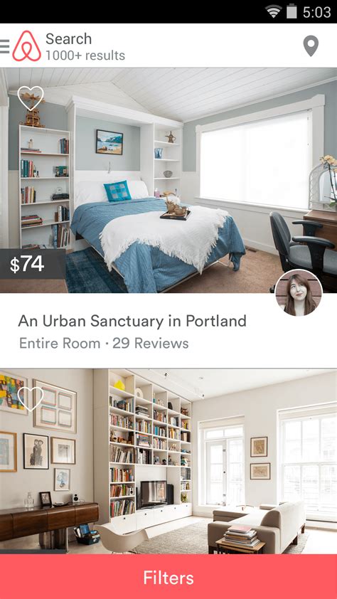 Airbnb maintains and hosts a marketplace. Amazon.com: Airbnb: Appstore for Android
