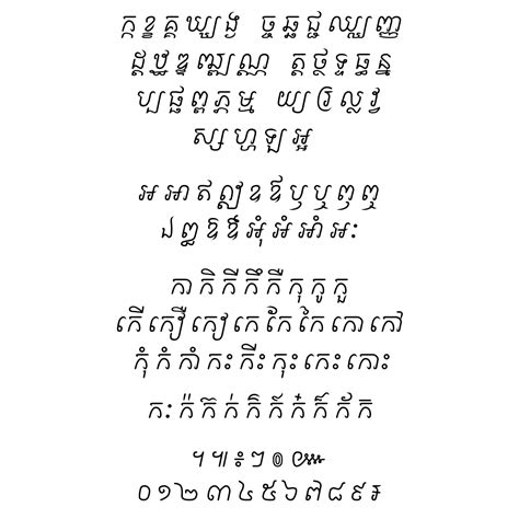Kh Fasthand Khmer Fonts — ពុម្ព អក្សរ ខ្មែរ — Polices Khmères