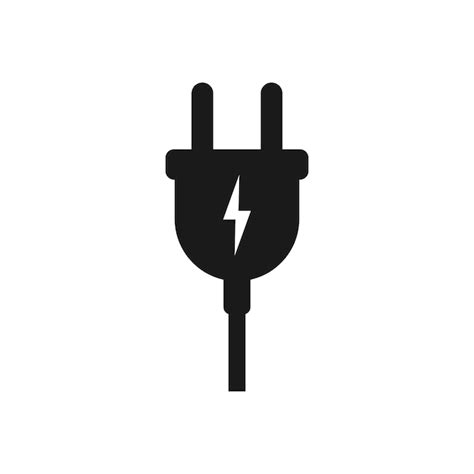 Premium Vector Electric Plug Vector Icon Isolated On White Background