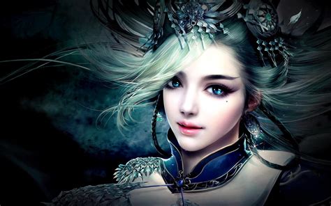 Princess Pretty Art 3d Fantasy Girl Wallpapers Hd Desktop And