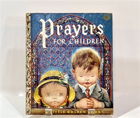 Vintage Storybook Prayers For Children Little Golden Book Eloise