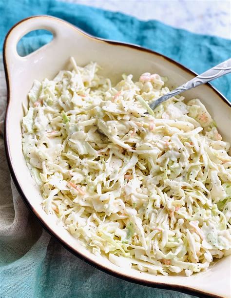 Creamy Southern Coleslaw Is Both A Side And A Condiment In The South