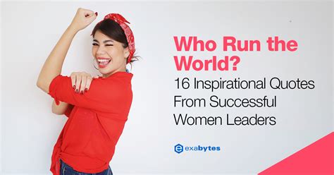 Women Leadership 16 Inspirational Quotes For Women