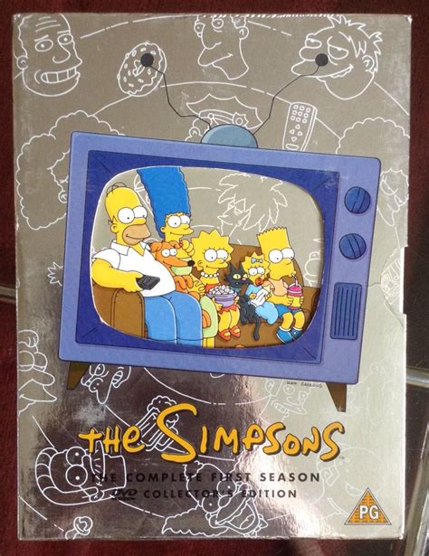 the simpsons television program is on display