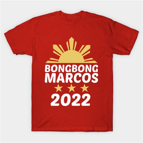 Vote Bbm 2022 Red Philippine Flag Filipino Pinoy Bongbong Marcos