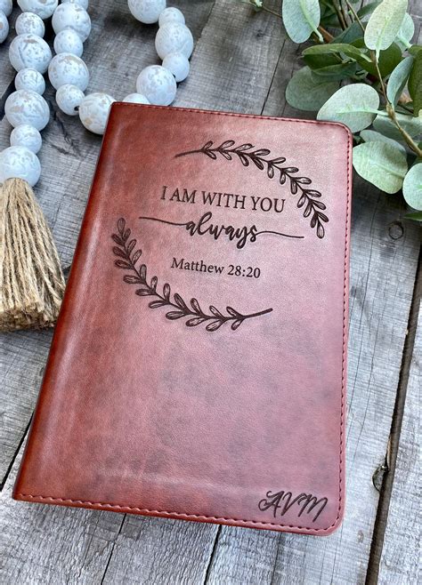 Personalized Laser Engraved Bible Etsy