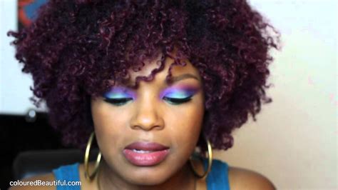 While there are no wrong hair color answers, the best hair color for dark skin are ones that set off the rest of your features and complement your related: Purple Hair Color | Natural Hair - YouTube