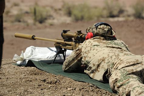 German Soldiers Test New Rifle At Yuma Proving Ground Article The