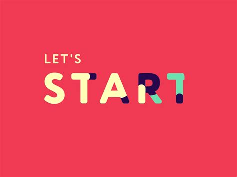 Lets Start By Anna Turos On Dribbble