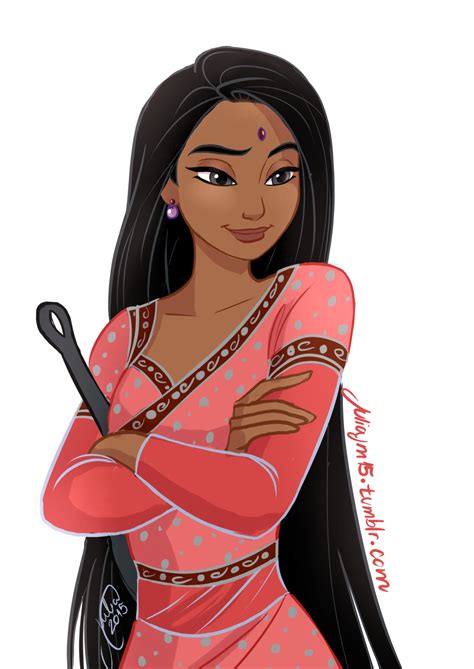 Genderbent Disney Julystorms Juliajm15 Indian Rapunzel An