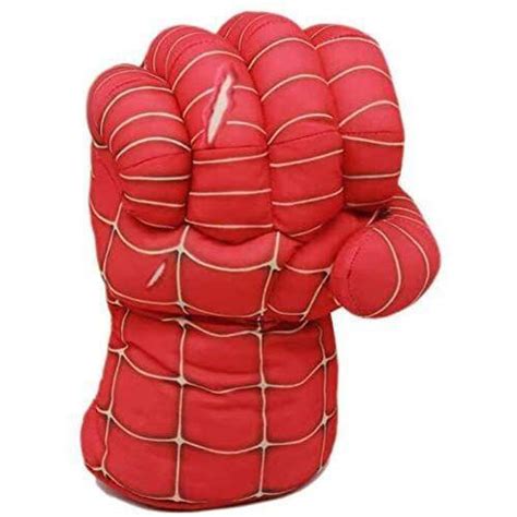 Shop Generic Marvel Spider Man Soft Plush Hands Fists Boxing Gloves