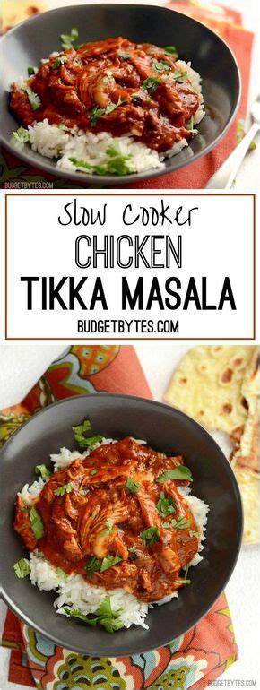 This Slow Cooker Chicken Tikka Masala Boasts A Rich And Aromatic Sauce