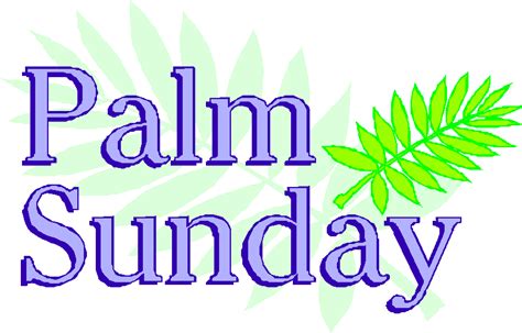 Clipart For Palm Sunday Clipart Best