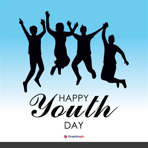 Happy Youth Day Illustration Image Free Vector Graphics Pic