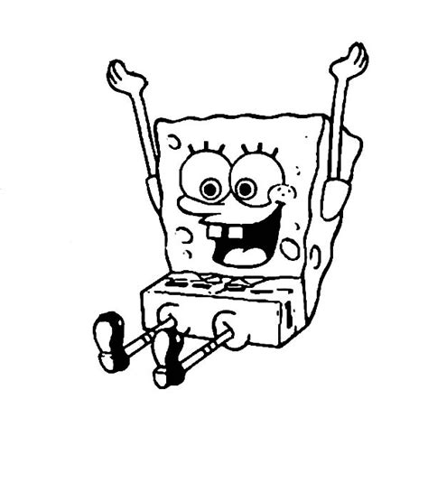 Print animal coloring pages for free and color our animal coloring! SpongeBob Doing A Fun Thing Coloring Page : Kids Play ...