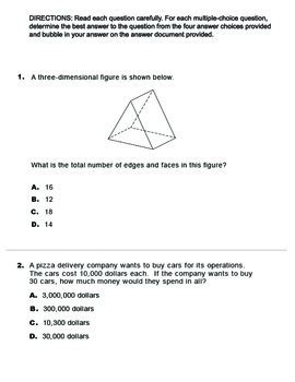 Staar success strategies eoc english ii: 4th Grade STAAR Math 2016 Benchmark by Intervene | TpT