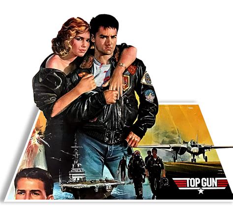 Top Gun 1986 3d Movie Poster Mixed Media By Stars On Art Pixels