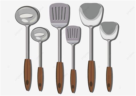 Diseño De Utensilios De Cocina Con Elementos De Dibujos Animados Png