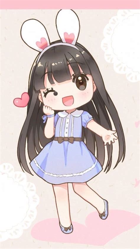 Chibi Bunny Chibi Girl Kawaii Chibi Cute Anime Chibi Cute Anime