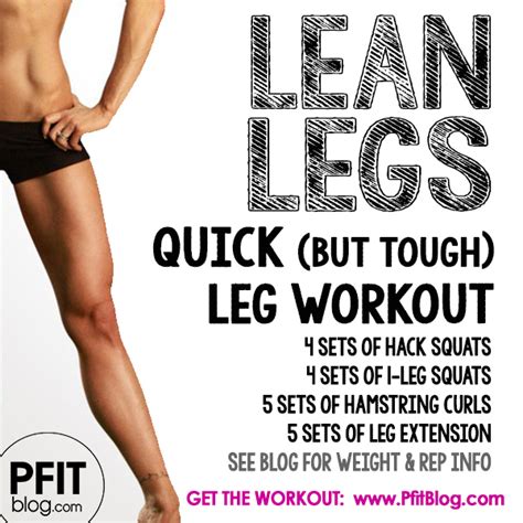 16 amazing leg workouts to tone your lower body trimmedandtoned