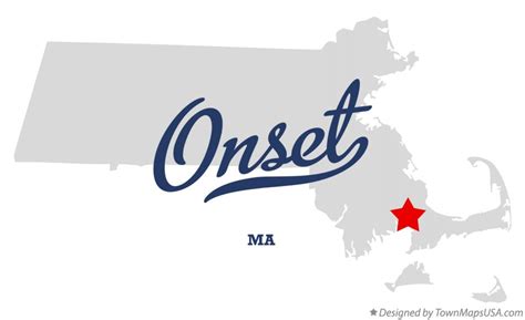 Map Of Onset Ma Massachusetts