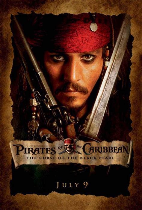 Piratas Del Caribe La Maldición De La Perla Negra 2003 Poster Us